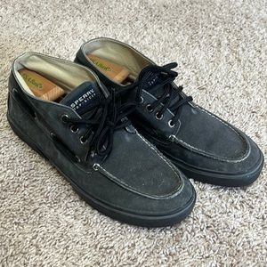 Sperry Top-Sider canvas boat shoes mids (10)